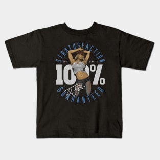 Trish Stratus 100 Percent Stratusfaction Kids T-Shirt